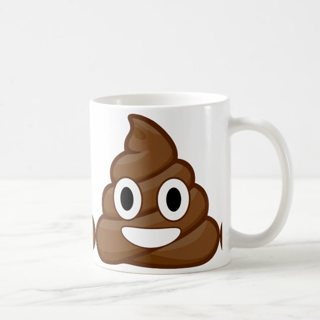Caneca De Café poop emoji (Direita)