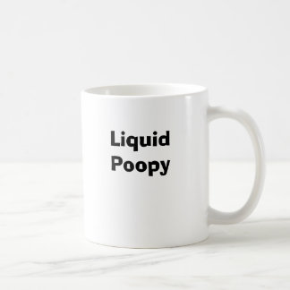 Caneca De Café Poopy líquido