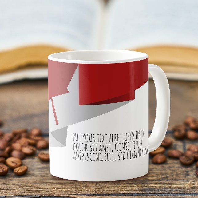 Caneca De Café Pop Art canadense (Criador carregado)