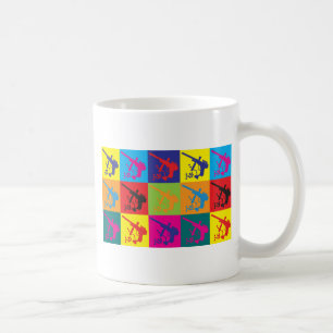 Caneca De Café Pop art do Paintball