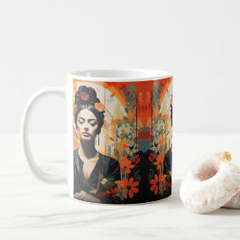 Caneca De Café Pop Art Frida