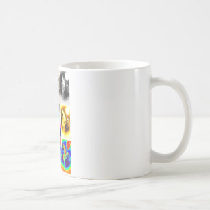 Caneca De Café Pop Art Wolf