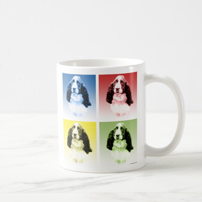 Caneca De Café Pop de espanhol do Springer (Direita)