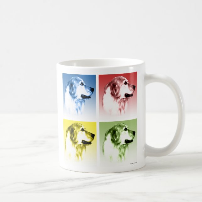 Caneca De Café Pop de ouro (Direita)