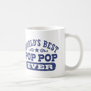 Caneca De Café Pop do pop do mundo o melhor nunca