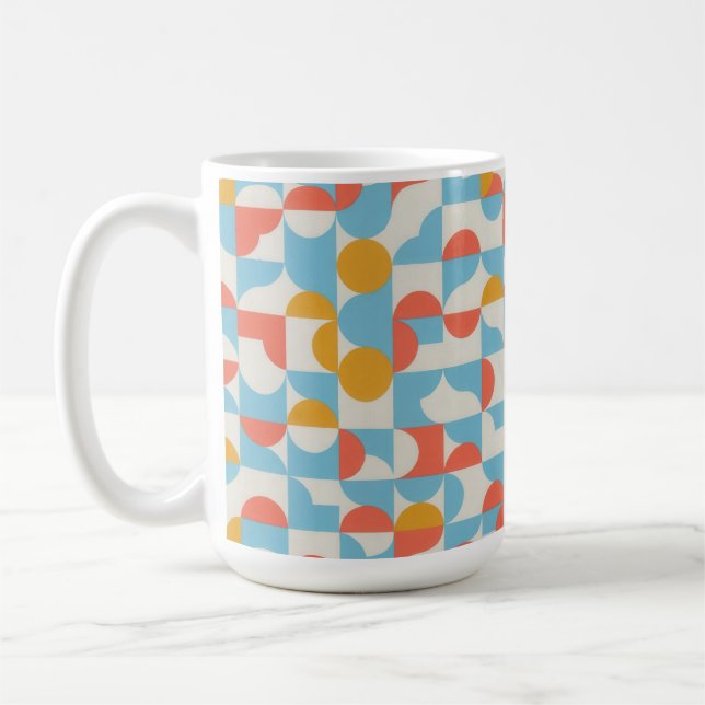 Caneca De Café Pop Geometry (Esquerda)