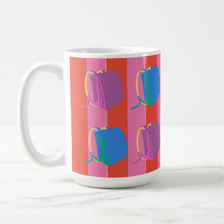 Caneca De Café Pop Japanese School Bag