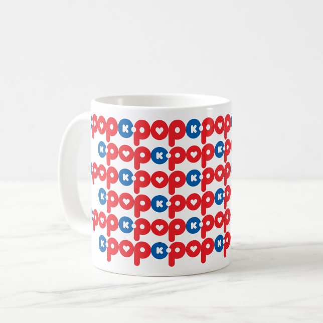 CANECA DE CAFÉ POP K - 1 (Frente Esquerda)