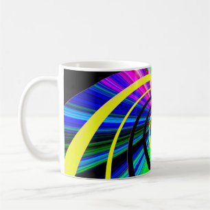 Caneca De Café Pop psíedélico