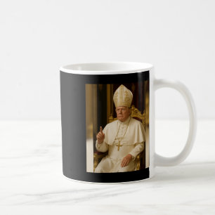 Caneca De Café Pope Trump Engraçado Presidente Trump Quer Ser O N