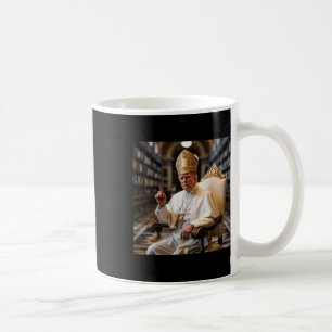 Caneca De Café Pope Trump Engraçado Presidente Trump Quer Ser O N