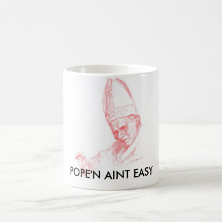 CANECA DE CAFÉ POPE'N AINT FÁCIL