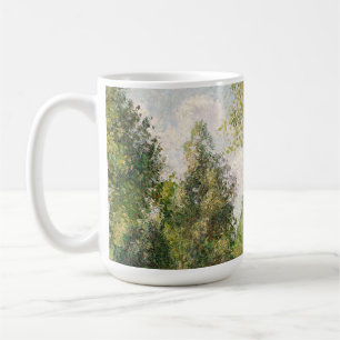 Caneca De Café Poplars, Éragny Camille Pissarro