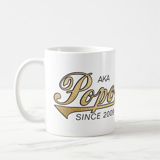 Caneca De Café Popo Mug "AKA Popo Desde..." (Esquerda)