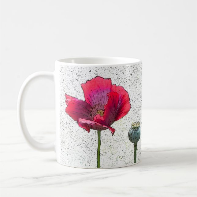 Caneca De Café Poppy Love (Esquerda)