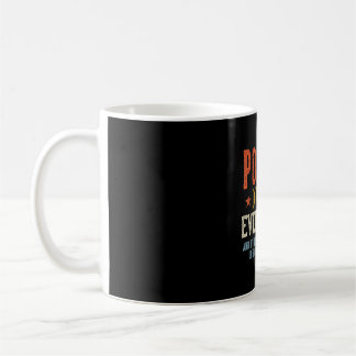 Caneca De Café Poptim sabe tudo dia dos pais retrô vintage