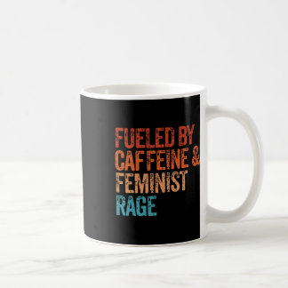 Caneca De Café Por Cafeína E Feminista Fu Em Fúria