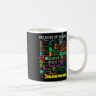 Caneca De Café Por Causa De Jesus Eu Sou Viciante