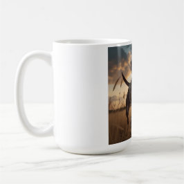 Caneca De Café Pôr de borda alemã - Mug de café elegante
