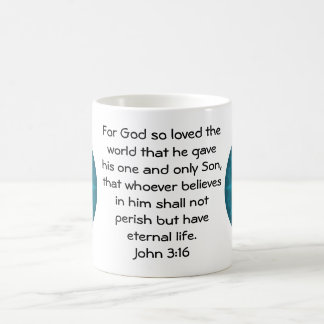 Caneca De Café Por Deus tanto amava o mundo... John 3:16
