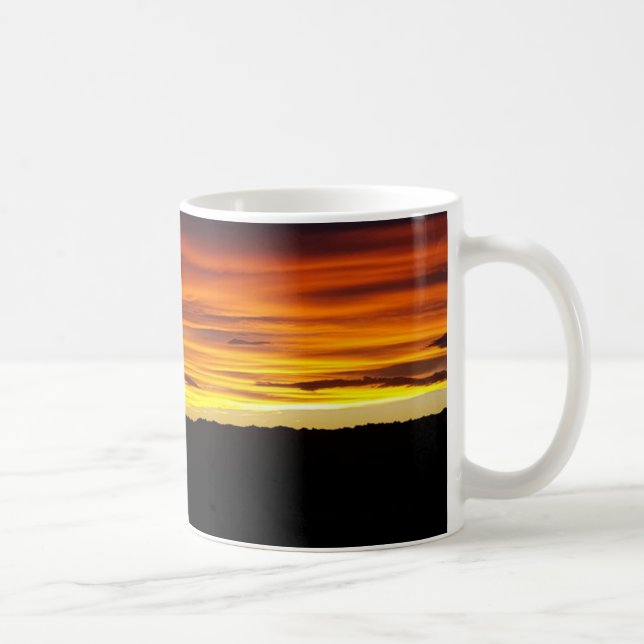 Caneca De Café Pôr do sol  (Direita)