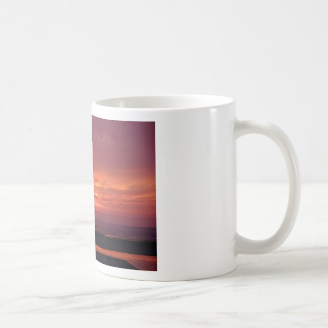 Caneca De Café pôr do sol 3 (Direita)