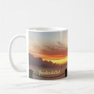 Caneca De Café Por do sol das caraíbas