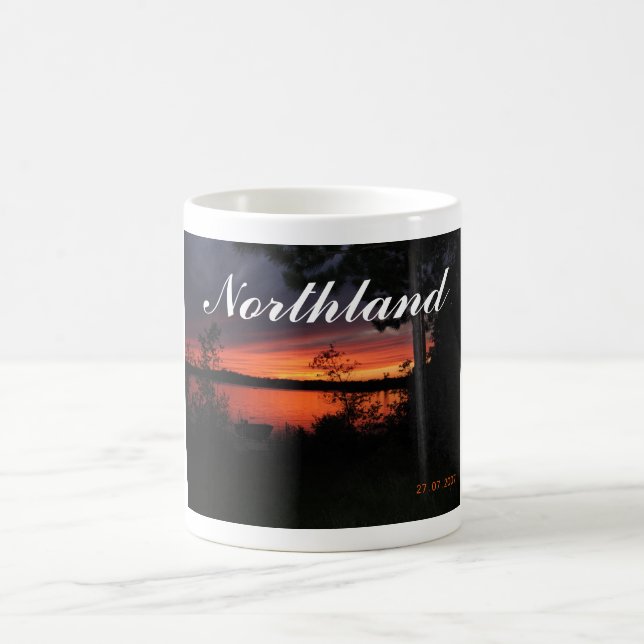 Caneca De Café Por do sol do Northland (Centro)