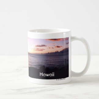 Caneca De Café Por do sol havaiano