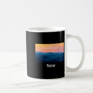 Caneca De Café Pôr do sol montanhoso de Hudson New Hampshire cida