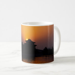 Caneca De Café Pôr do sol na Cidade Proibida - Pequim, China