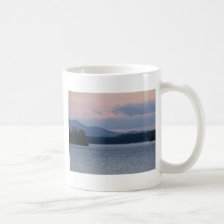 Caneca De Café Por do sol no lago 2