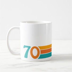 Caneca De Café Pôr do sol retrô 70