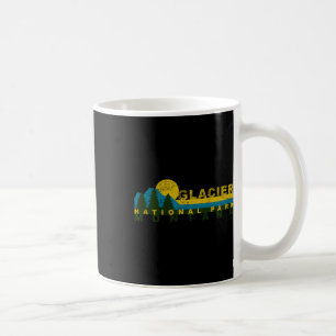 Caneca De Café Pôr do sol vintage nas montanhas do Parque Naciona