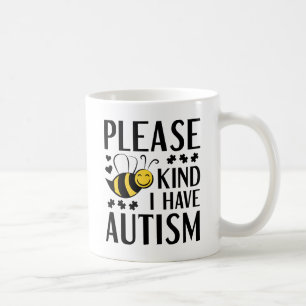 Caneca De Café Por Favor, Eu Tenho Autismo