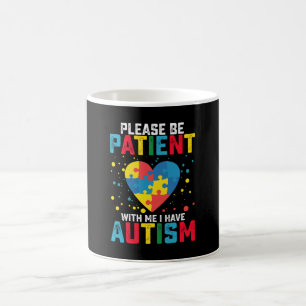 Caneca De Café Por Favor Tenha Paciência Comigo Eu Tenho Conscien