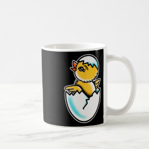 Caneca De Café Por Frango Rachado Ovo Primavera Frango