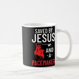 Caneca De Café Por Jesus E Uma Consciência Da Doença Cardíaca Pac