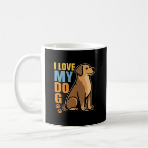 Caneca De Café Por que eu amo meu cachorro � Design Comemorativo
