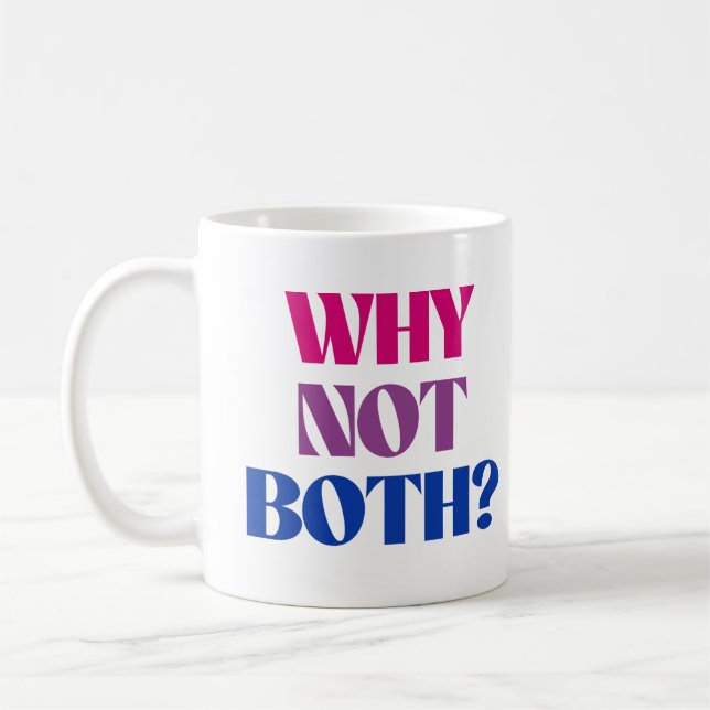 Caneca De Café Por que não ambos? (Esquerda)