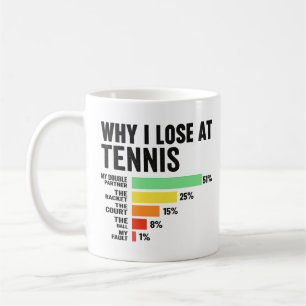 Caneca De Café Por que Perco no Tênis Tênis Divertido para Joga