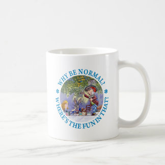 CANECA DE CAFÉ POR QUE SER NORMAL?