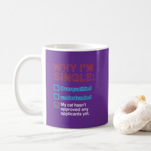 Caneca De Café Por que sou solteiro