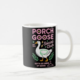 Caneca De Café Porch Goose Social Club Tem De Ir Vender O Meu Gan
