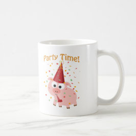 Caneca De Café Porco de confetes para festa