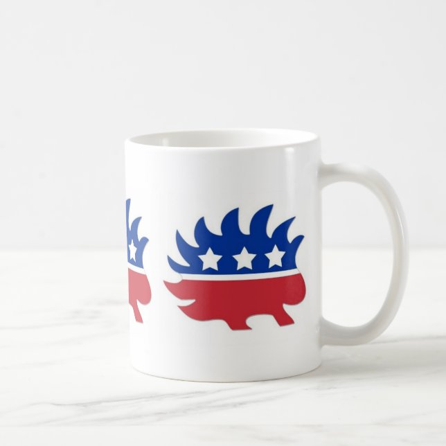 Caneca De Café Porco- do libertário (Direita)