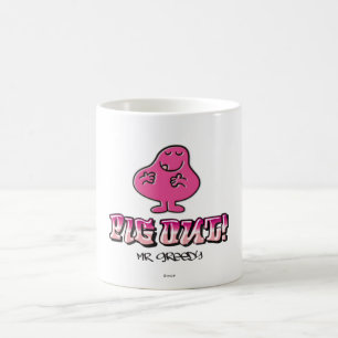 Caneca De Café Porco para fora!
