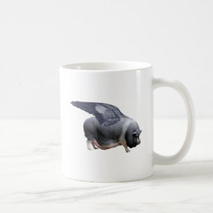 Caneca De Café porco voador