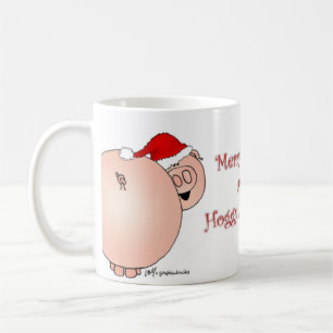 Caneca De Café Porcos do Natal!