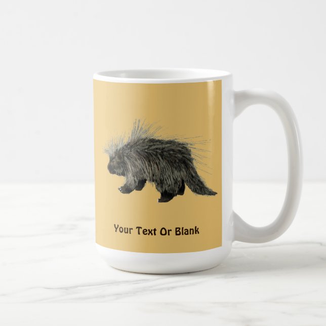 Caneca De Café Porcupine (Direita)